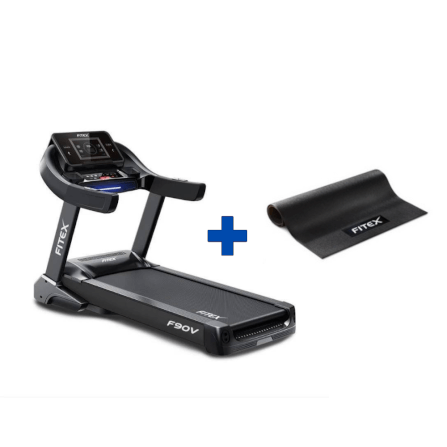 ลู่วิ่งไฟฟ้า FITEX F90V 5 แรงม้า + แผ่นยางรองลู่วิ่ง FITEX_0
